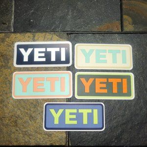 Yeti Stickers